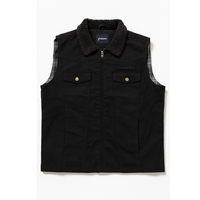 Tombstone Men's Canvas Vest - Black