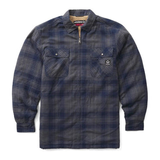Wolverine Men's Plaid Zip-Up Sherpa-Lined Jacket