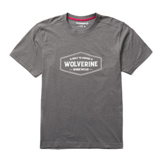 Wolverine Men's Built to Endure Graphic T-Shirt – Gray
