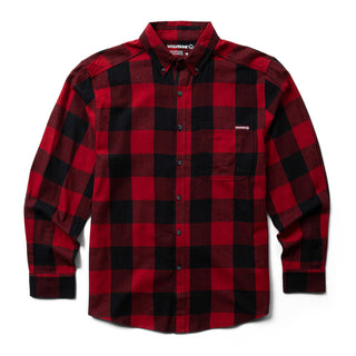 Wolverine Hastings Flannel Shirt - Red Buffalo Plaid