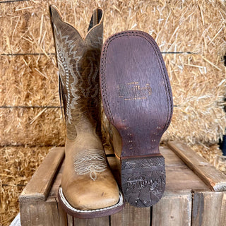 Artillero Square Toe Cowgirl Boot- Desert Tan