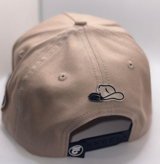 "El Salado" Metal Pin Hat - Khaki Cachucha Belica