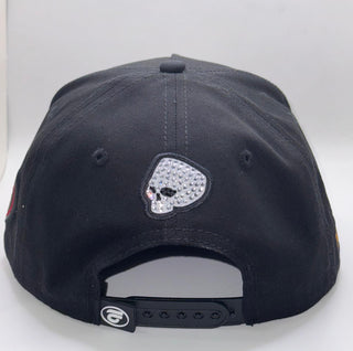 "El Virus Nunca Muere" Patch Hat - Black Cachucha Belica