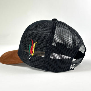 Forty Five "Nayarit" Cap- Rust/Black