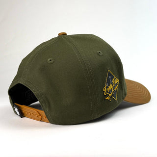 Forty Five "Michoacán" Cap- Green/Brown