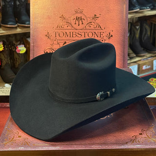 Tombstone 50X Roper Beaver Felt Cowboy Hat - Black