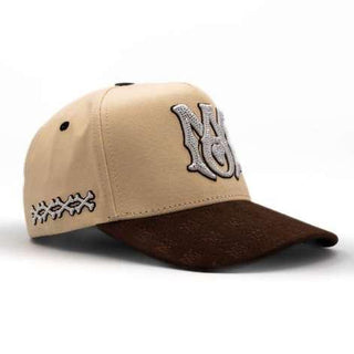 AMR Crystal Bigg Boss Cap - Beige/Café