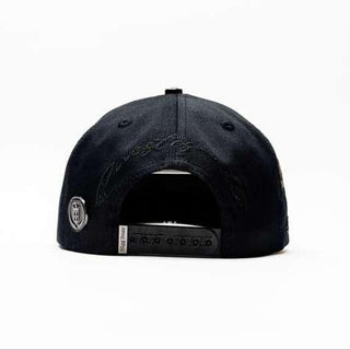 Gallo Embroidery Bigg Boss Snapback- Black & Black