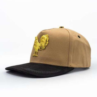 Gallo Embroidery Bigg Boss Snapback- Beige