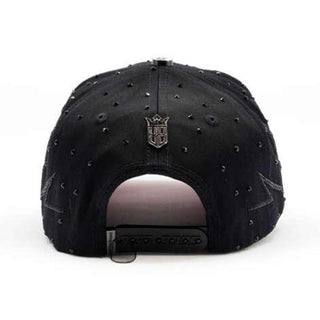 Rayo Crystals Bigg Boss Cap - Black & Red