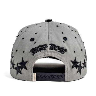 Chrome Black Bigg Boss Cap - Gray