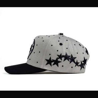 Chrome Black Bigg Boss Cap - Gray