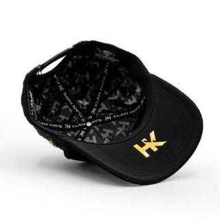 LA Chrome Gold Klan Hats Snapback - Black