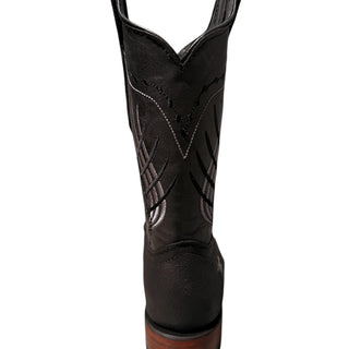 Artillero Rigo Square Toe Cowboy Boot- Grizzly Black