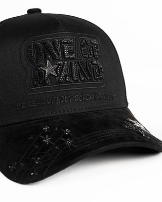 Kevin Hats x Bigg Boss Collab One of a Kind Rhinestone – Blackout Edition