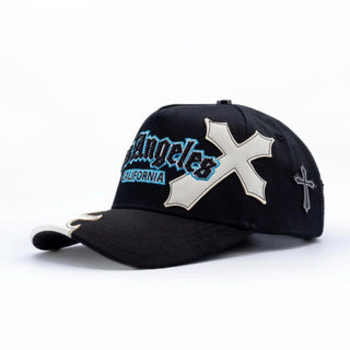 Los Angeles Black & Blue Cross Flame Klan Hats