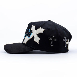 Los Angeles Black & Blue Cross Flame Klan Hats