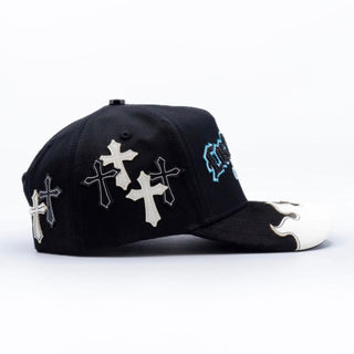 Los Angeles Black & Blue Cross Flame Klan Hats