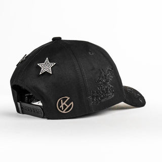 Kevin Hats x Bigg Boss Collab One of a Kind Rhinestone – Blackout Edition