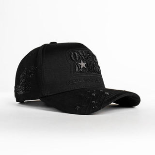 Kevin Hats x Bigg Boss Collab One of a Kind Rhinestone – Blackout Edition
