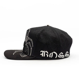 Bigg Boss Black Widow Spider Snapback Hat - Black