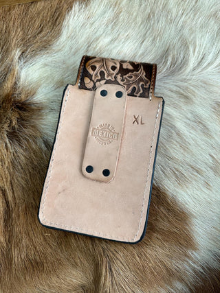 Leather San Judas Cell Phone Case