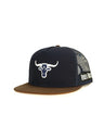 Navy / Brown