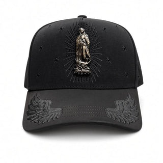 Kevin Hats x Bigg Boss La Guadalupana Cap – Black