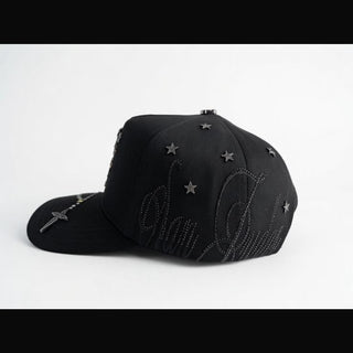 San Judas Tadeo Black Star Bigg Boss Cap – Black