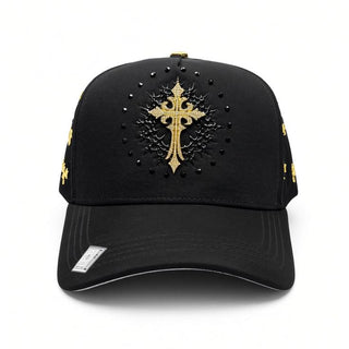 Bigg Boss Cruz Maya Mesh Cap – Black & Gold