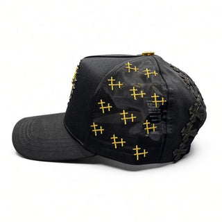 Bigg Boss Cruz Maya Mesh Cap – Black & Gold