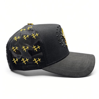 Bigg Boss Cruz Maya Mesh Cap – Black & Gold