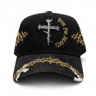 Kevin Hats x Bigg Boss Dios por Delante Cap – Black/Gold