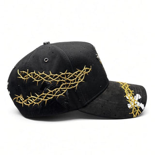Kevin Hats x Bigg Boss Dios por Delante Cap – Black/Gold