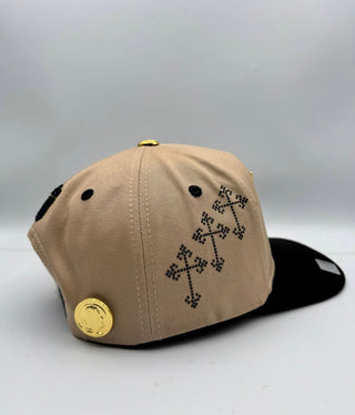 San Judas Placa Bigg Boss Cap - Beige