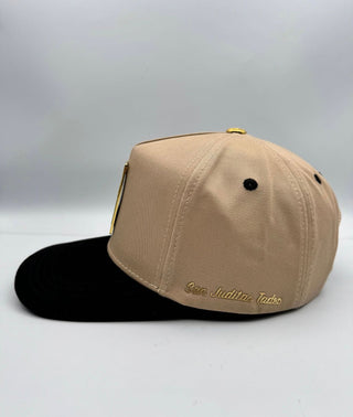 San Judas Placa Bigg Boss Cap - Beige