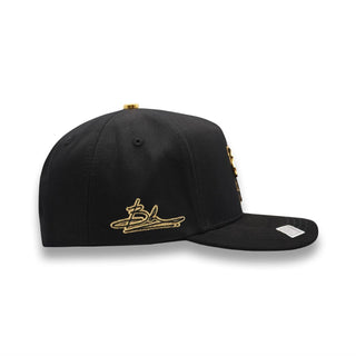 LA Sombrero Bigg Boss Cap - Black & Gold