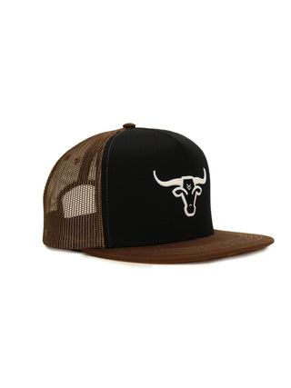 Rodeo Bully Longhorn Trucker Hat
