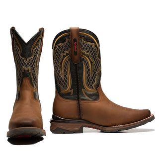 Rio Grande Falcon Leather Square Toe Boots