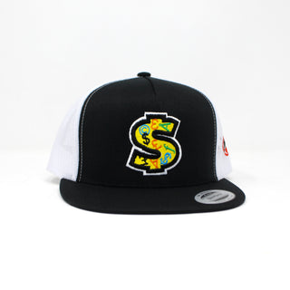 Dollar Logo Embroidered Trucker Hat