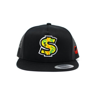 Dollar Logo Embroidered Trucker Hat