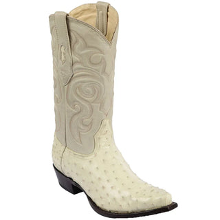 Los Altos Ostrich Snip Toe Cowboy Boots