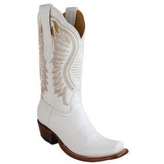 Los Altos Dubai White Deer Finish Cowboy Boots