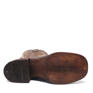 "Samantha" Artillero Women's Cowboy Boot - Grizzly Brown