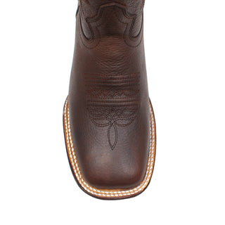 "Samantha" Artillero Women's Cowboy Boot - Grizzly Brown