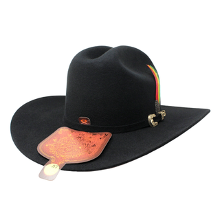 Classic black cowboy hat for ranch and rodeo wear