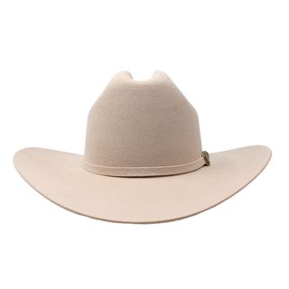 Tombstone 10X Chaparral silver belly felt cowboy hat front view