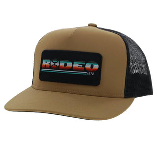 "Rodeo" Hooey Tan / Black Trucker Hat