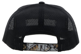 "Lock-Up" Hooey Grey / Black  Trucker Hat