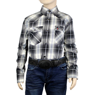Bandoleros Kid's Western Cowboy Shirts - Black